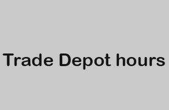 Trade Depot hours