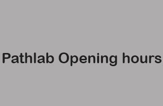 Pathlab Opening hours